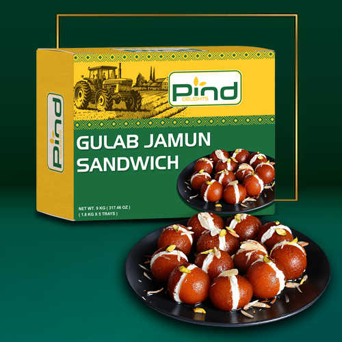 Gulab jamun Sandwich